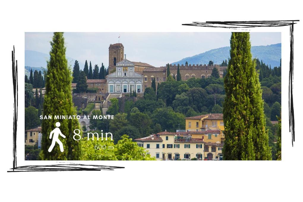 شقة Elegante Casa Ai Piedi Di Piazzale Michelangelo فلورنس المظهر الخارجي الصورة